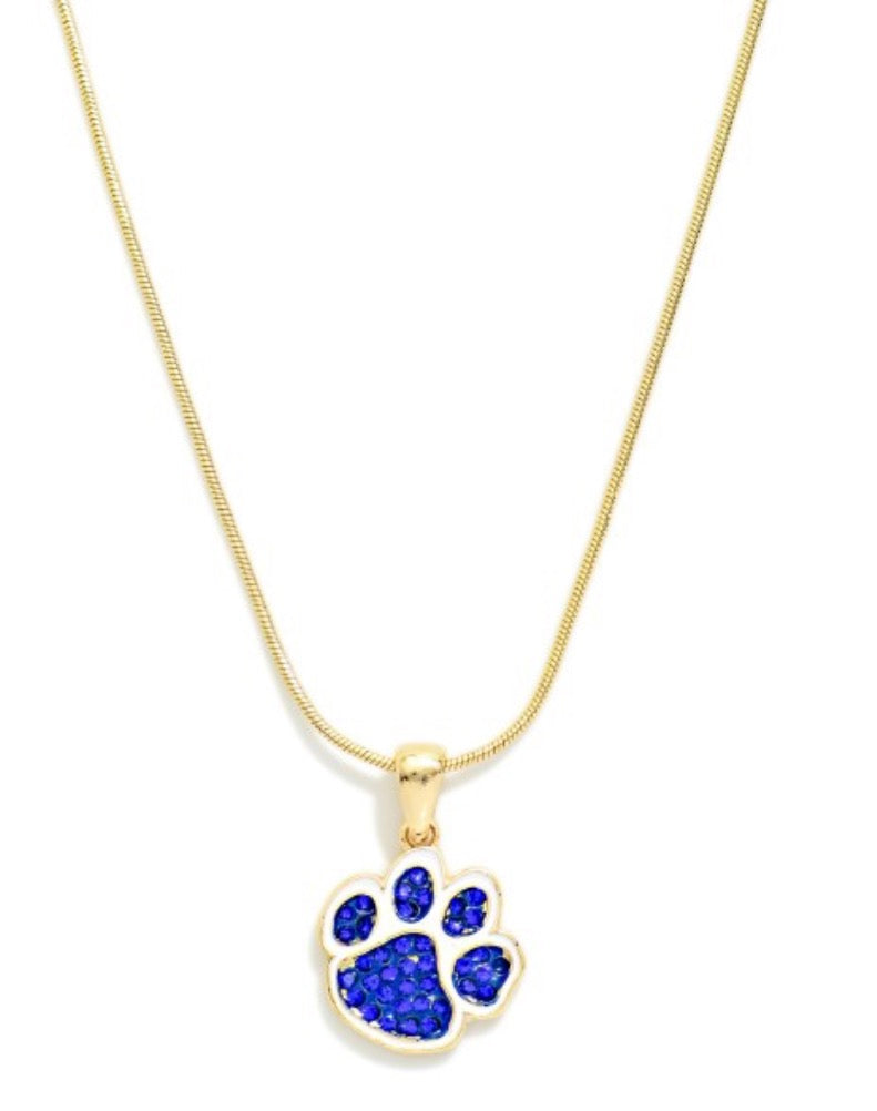 Paw Pendant Necklace