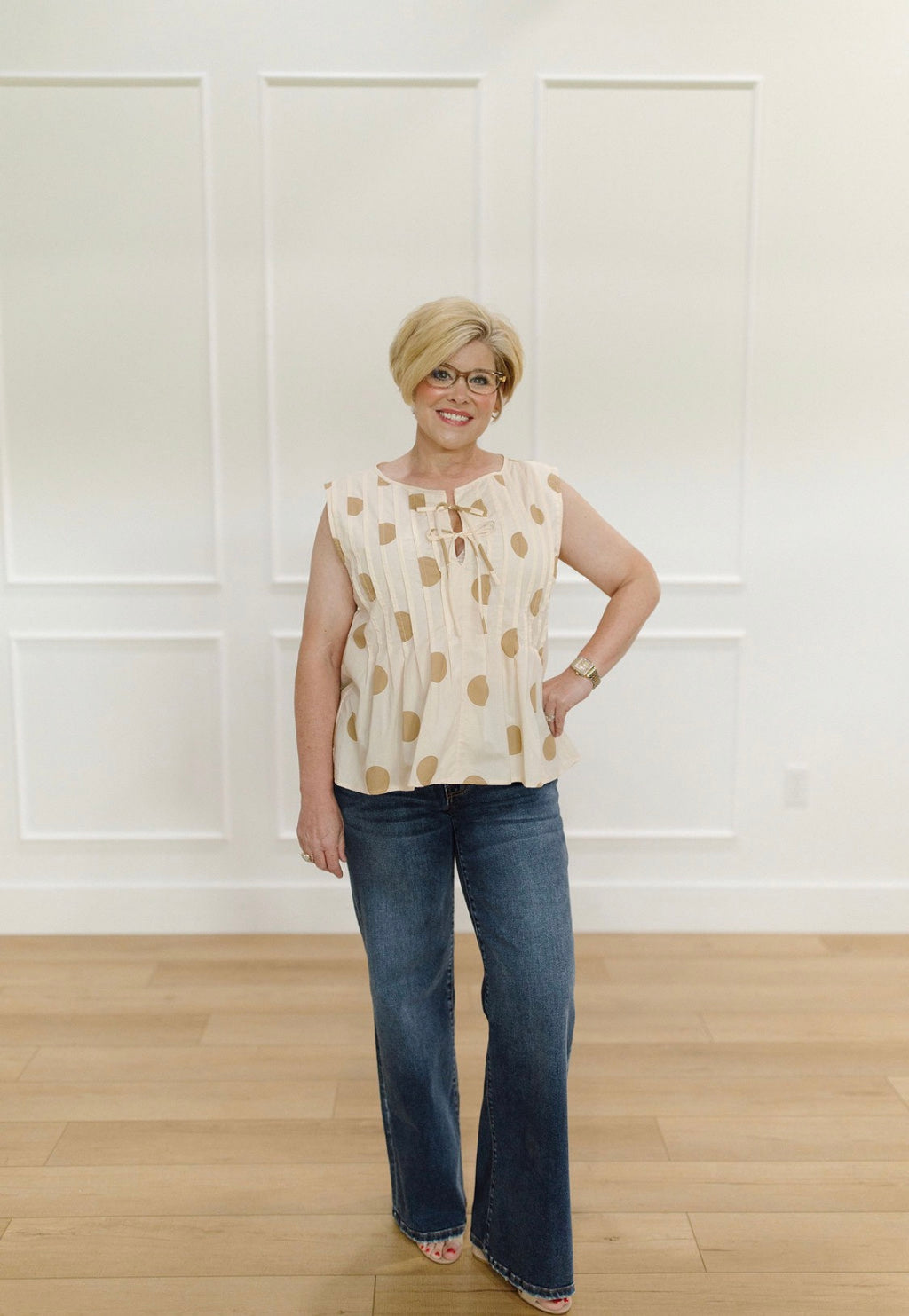 Taupe of the Town Top