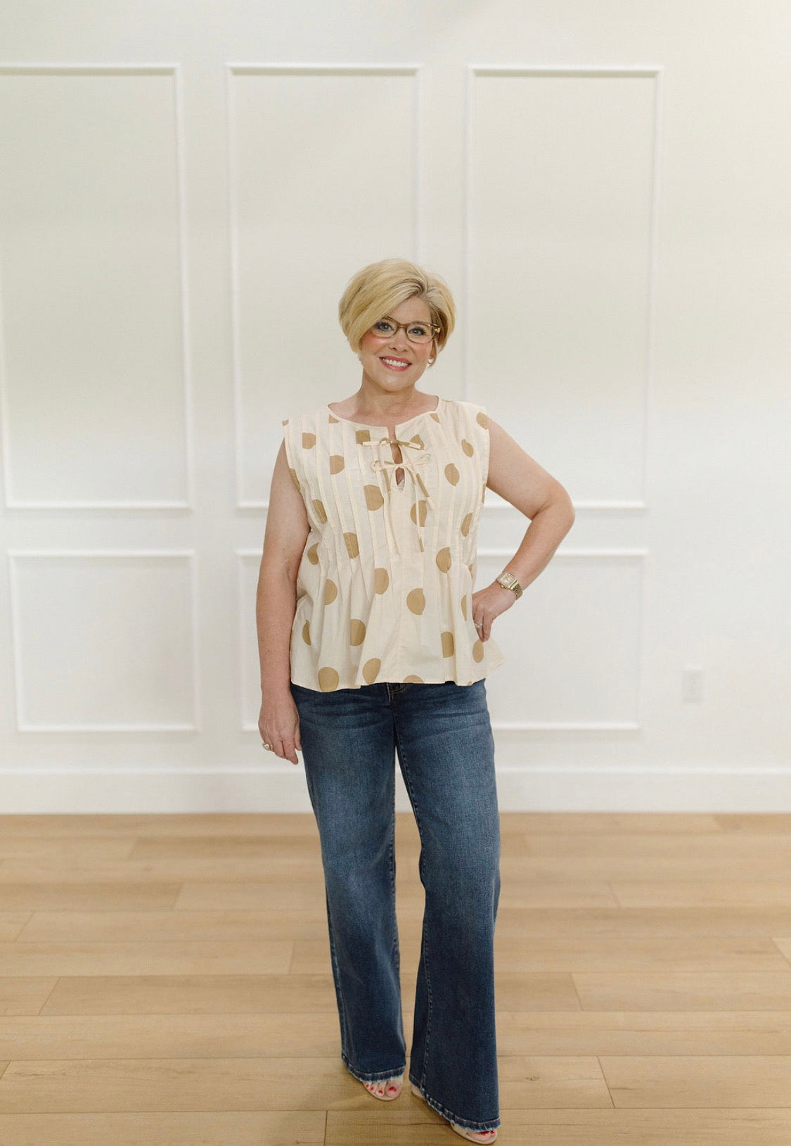 Taupe of the Town Top