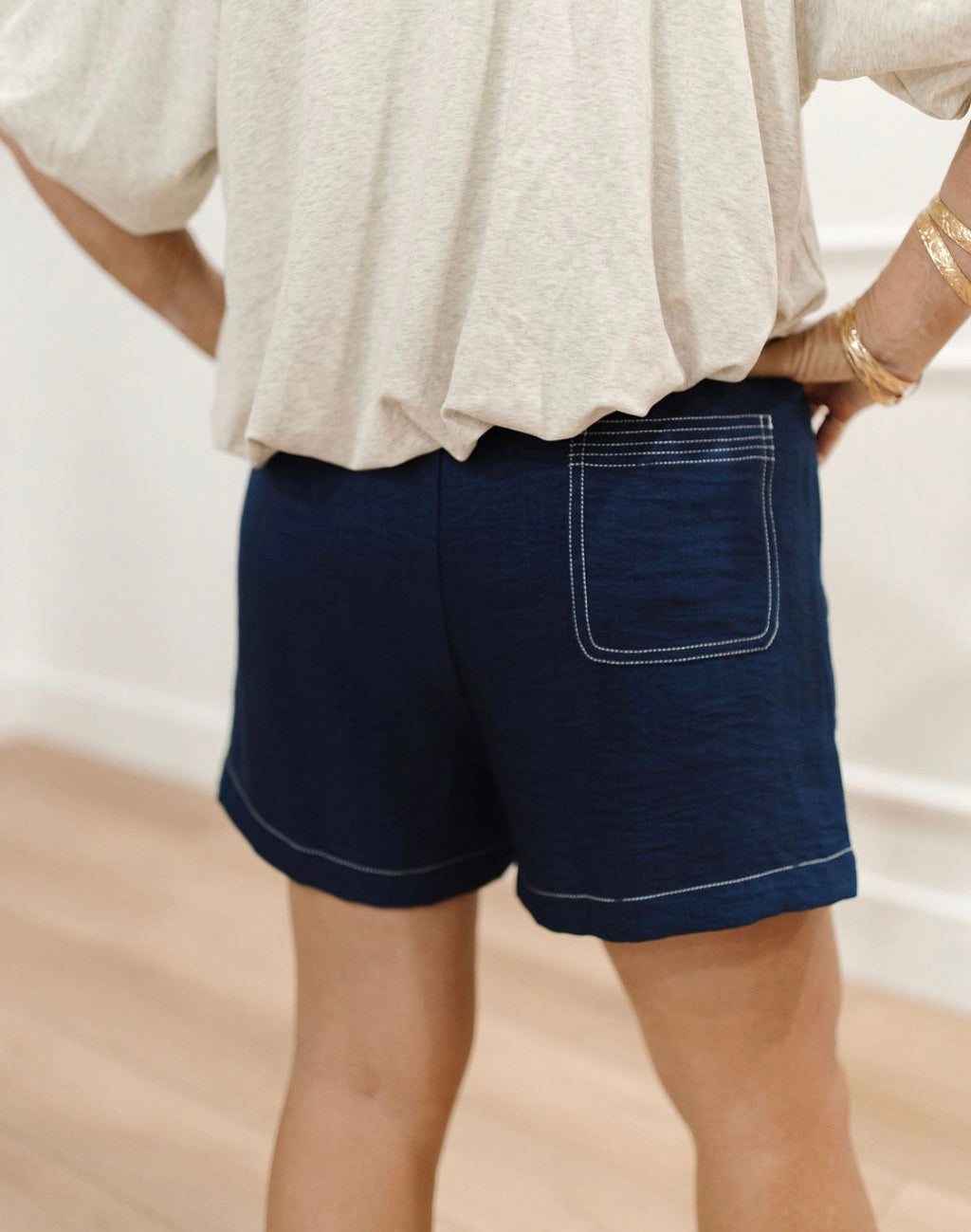 Midnight Mood Silk Shorts