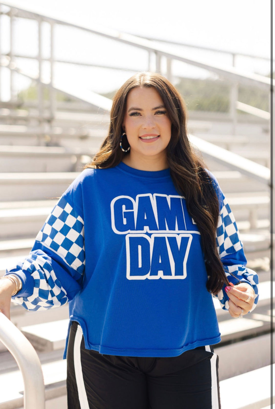 Checkered Victory Sweatshirt