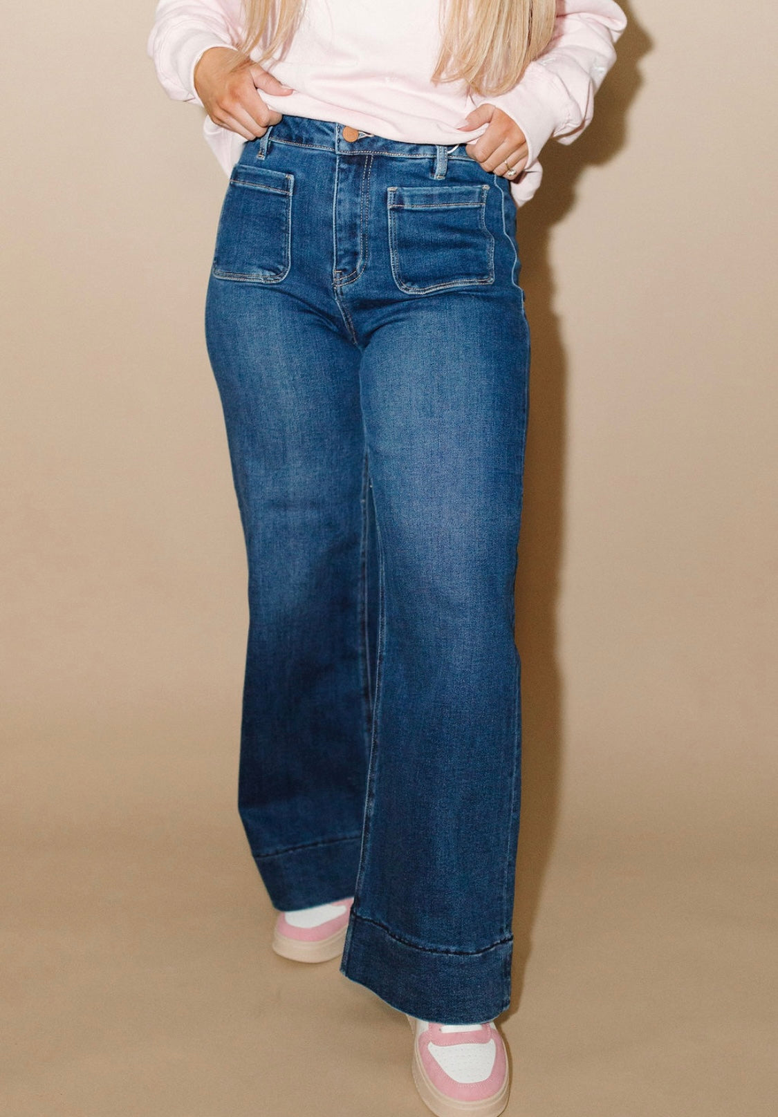 Patch Pocket Risen Jean