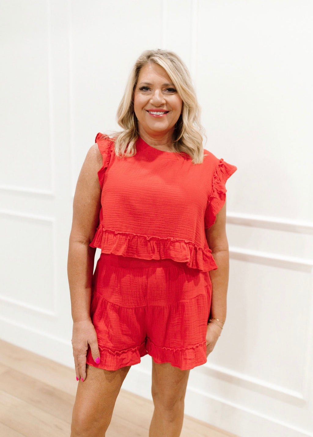Ruby Ruffle Set