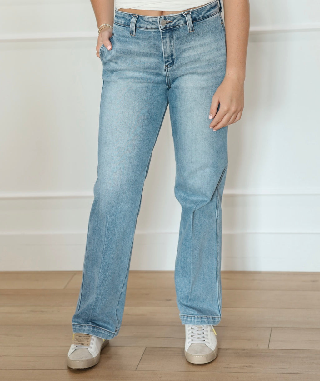 Classic Wash Straight Risen Jean