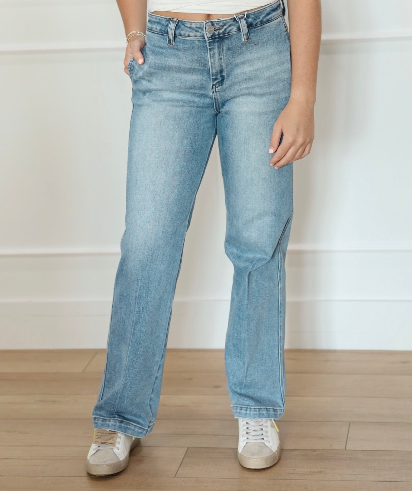 Classic Wash Straight Risen Jean