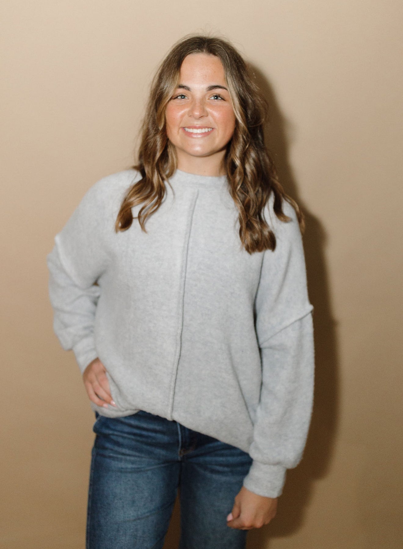 Structured Stitch Sweater