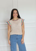 Spring Sorbet Knit Sweater