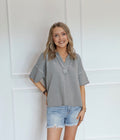 Raw Edge & Ready Top