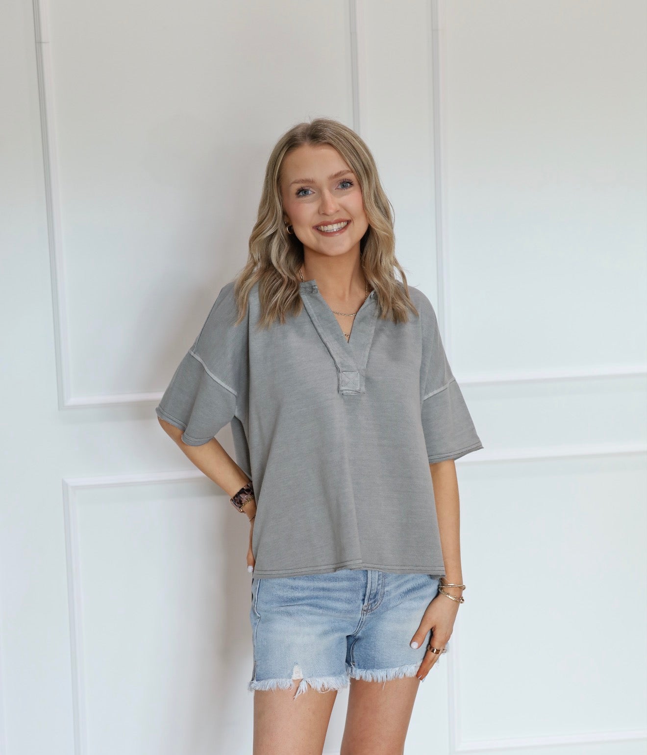 Raw Edge & Ready Top