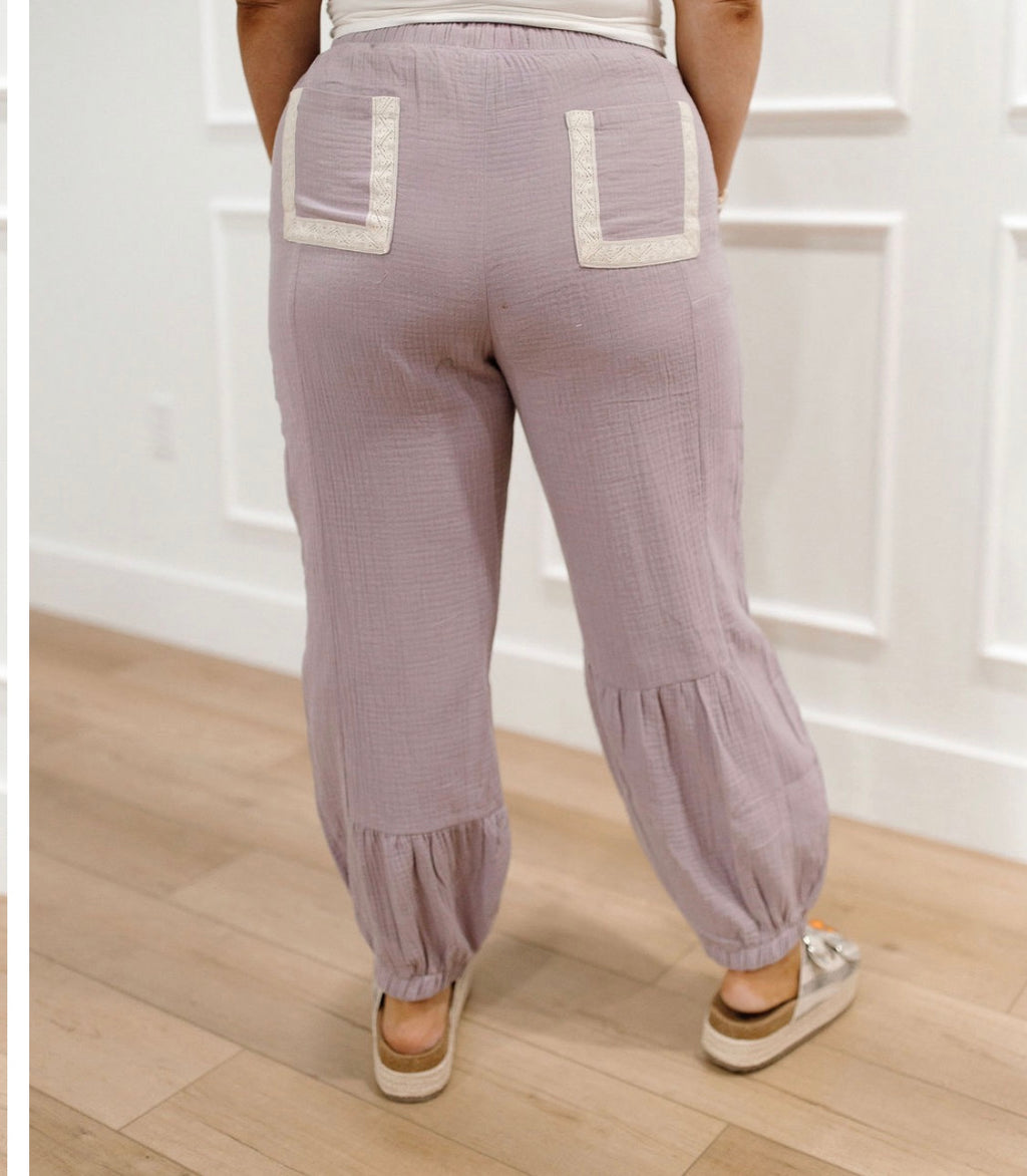 Violet Veil Pant