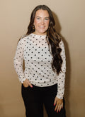 Polka-Dotted Dreams Top