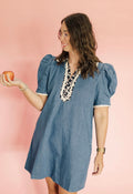 The Safari Scallop Dress