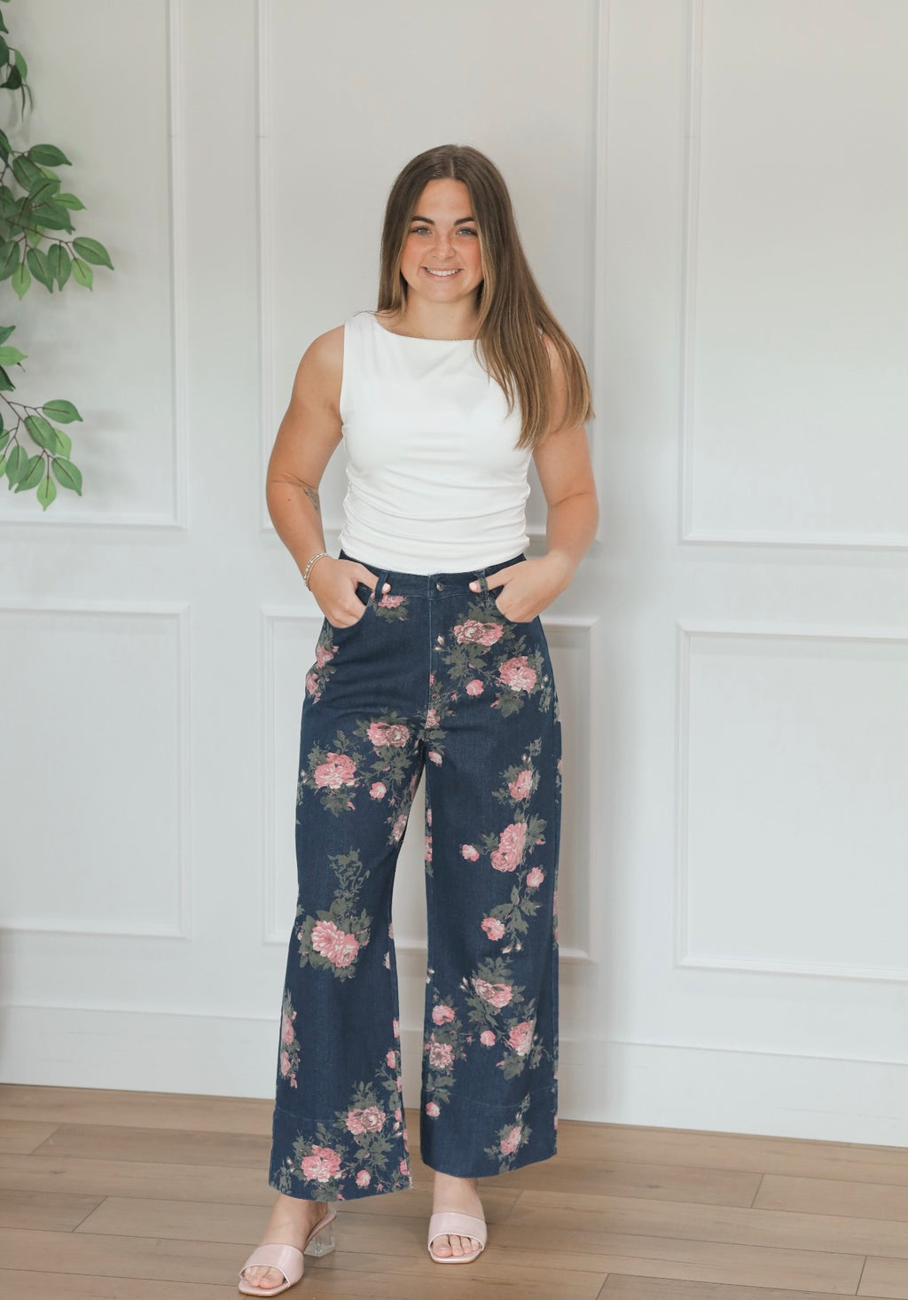 Pink Petal Denim