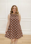 Mocha Dottie Dress