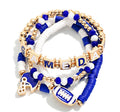 Football Charm Bracelet