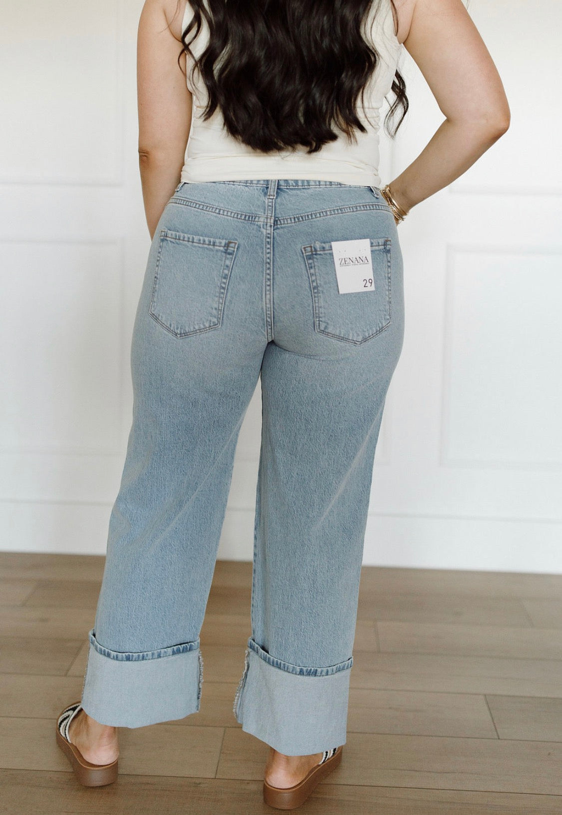 High-Rise Vintage Crop Jean