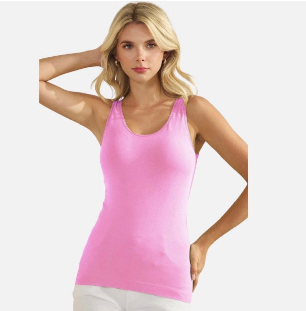 Seamless Tank with Built-in Bra