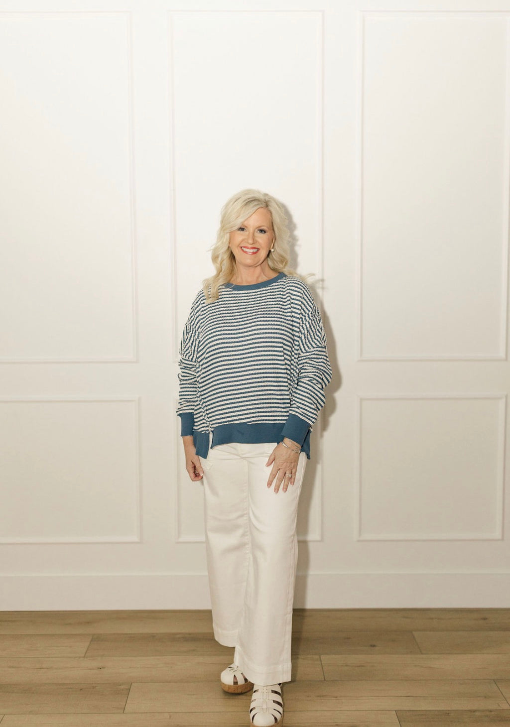 Line & Loop Top