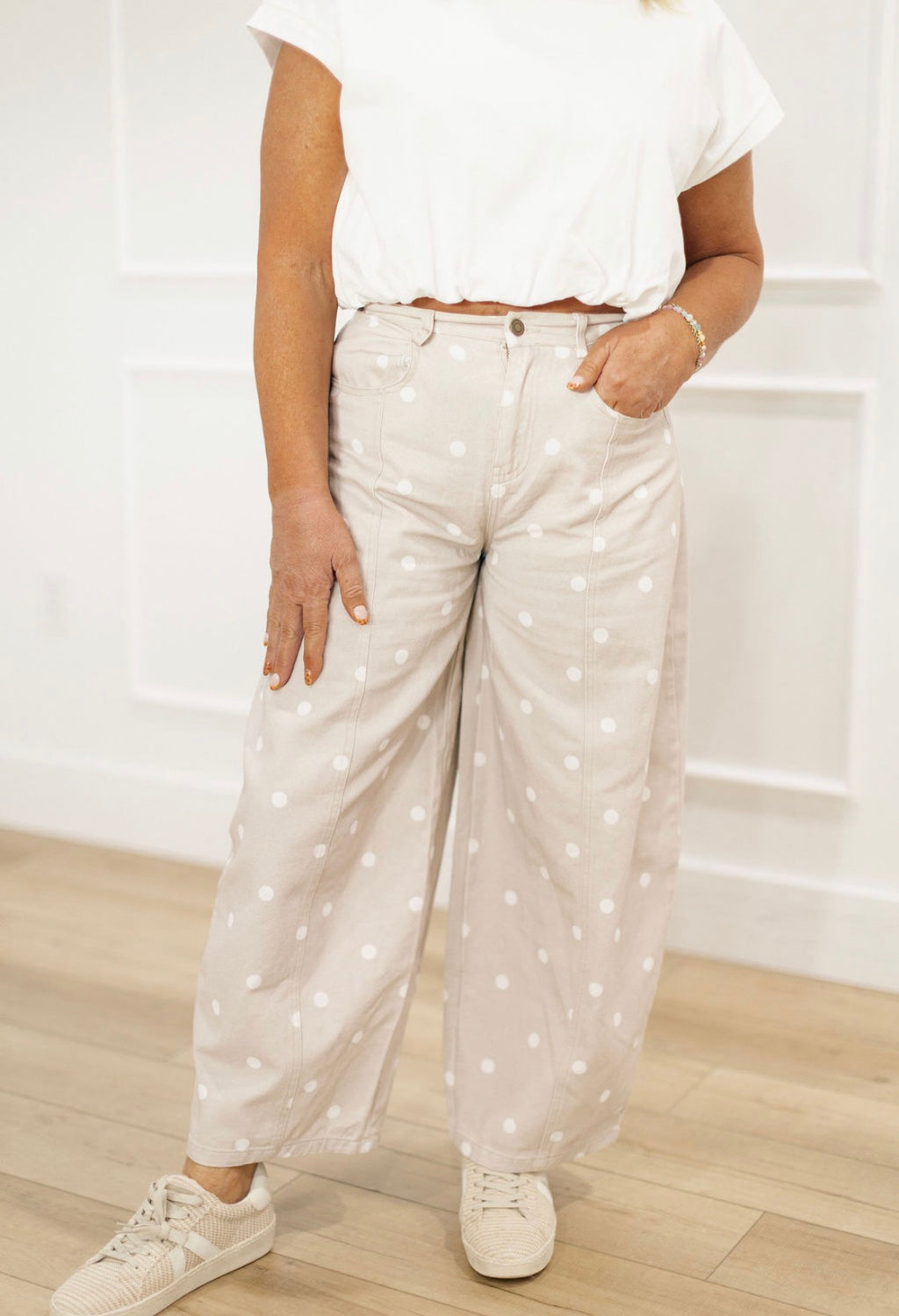 Dotty About You Barrel Pants