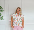 Petal Pleat Blouse