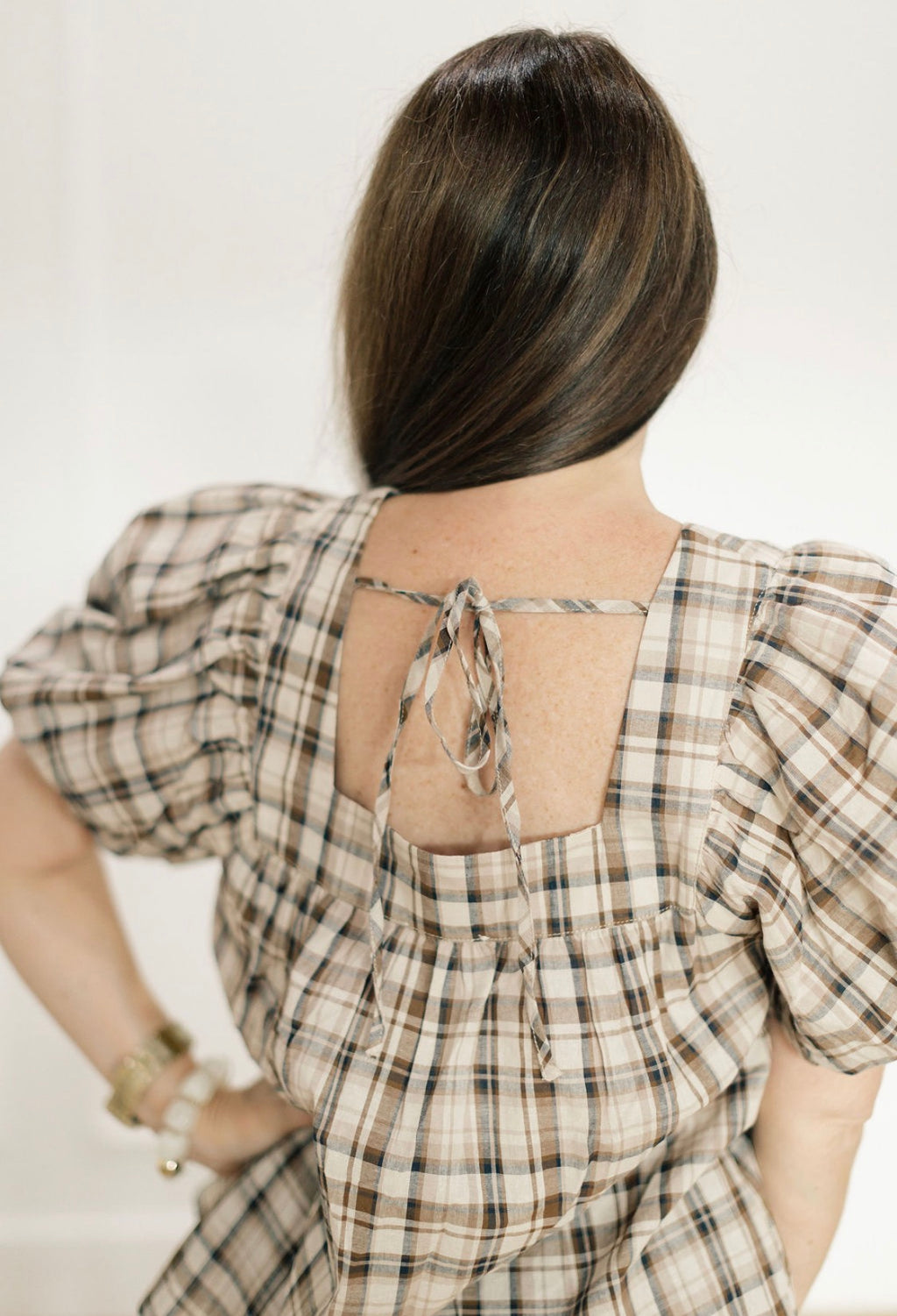 Plaid to Meet You Blouse