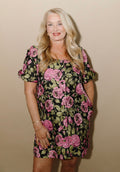 It’s Giving Class Jacquard Dress