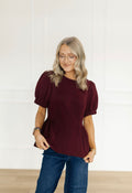 The Charm Peplum Top