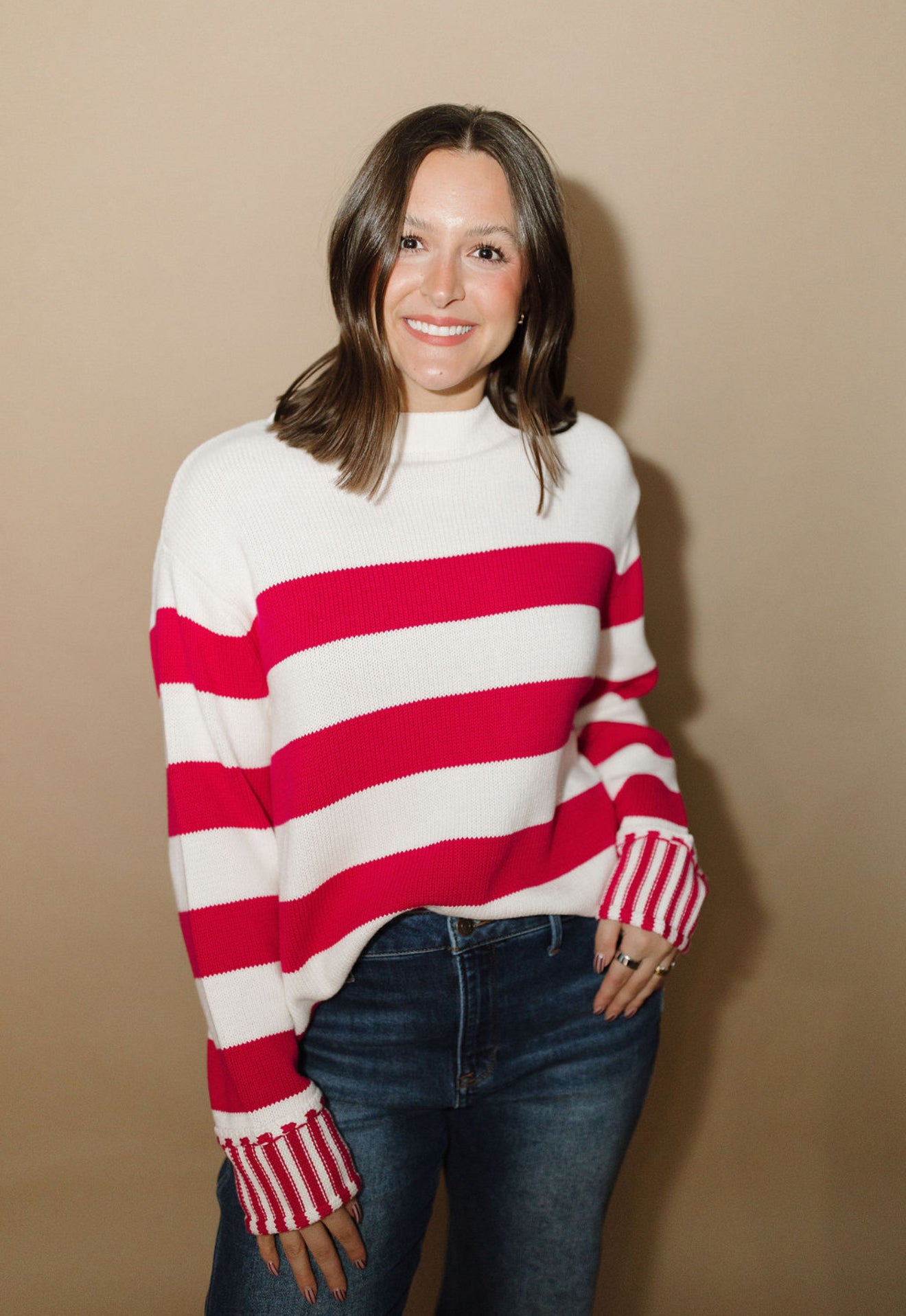 Luxe Stripe Sweater