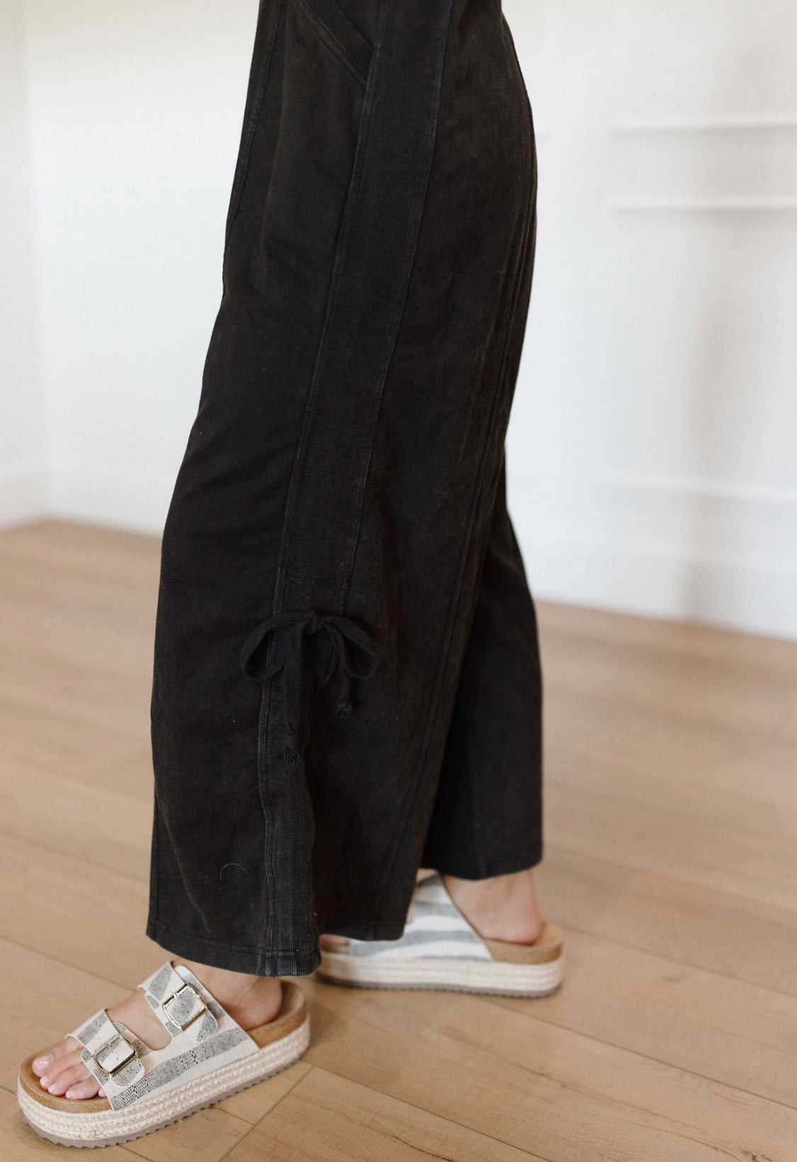 Washed Black Jumpsuit