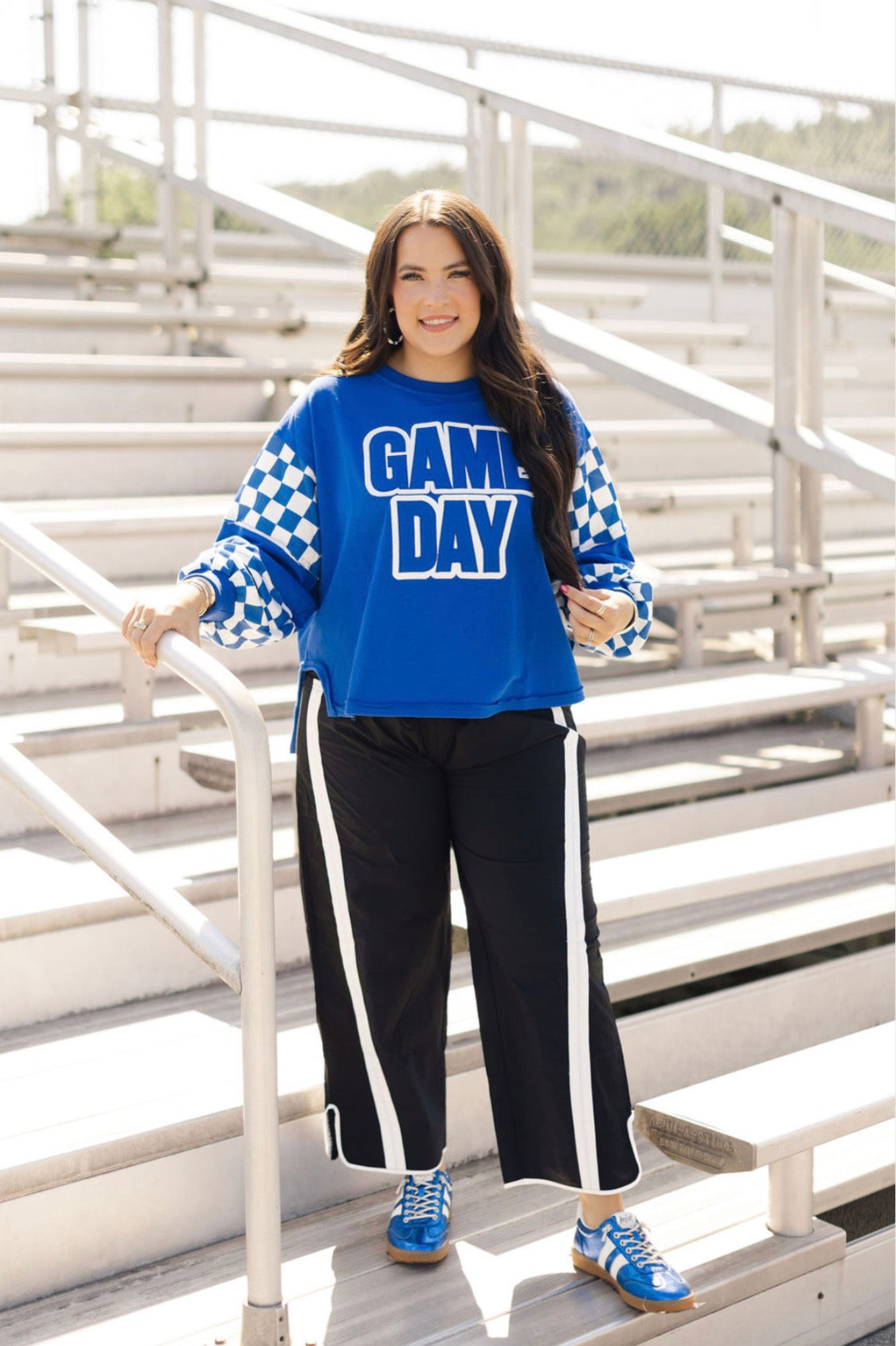 Checkered Victory Sweatshirt