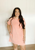 Acid Wash T-Shirt Dress