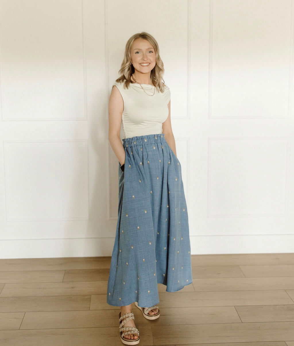 Blossom Thread Skirt