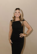 Midnight Form Midi Dress