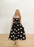 Dot Your Plans Midi Dress