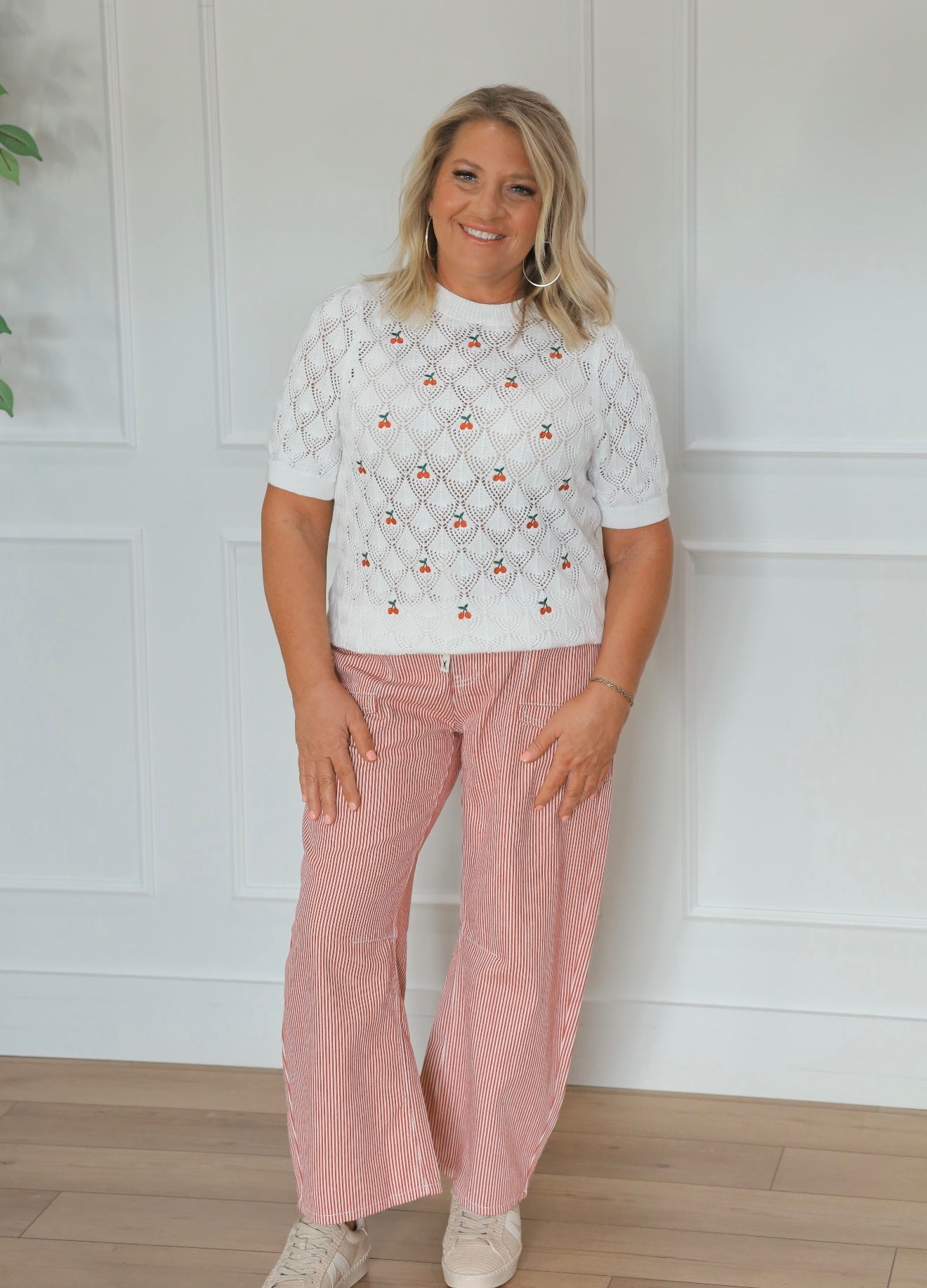 Stripe the Night Pants