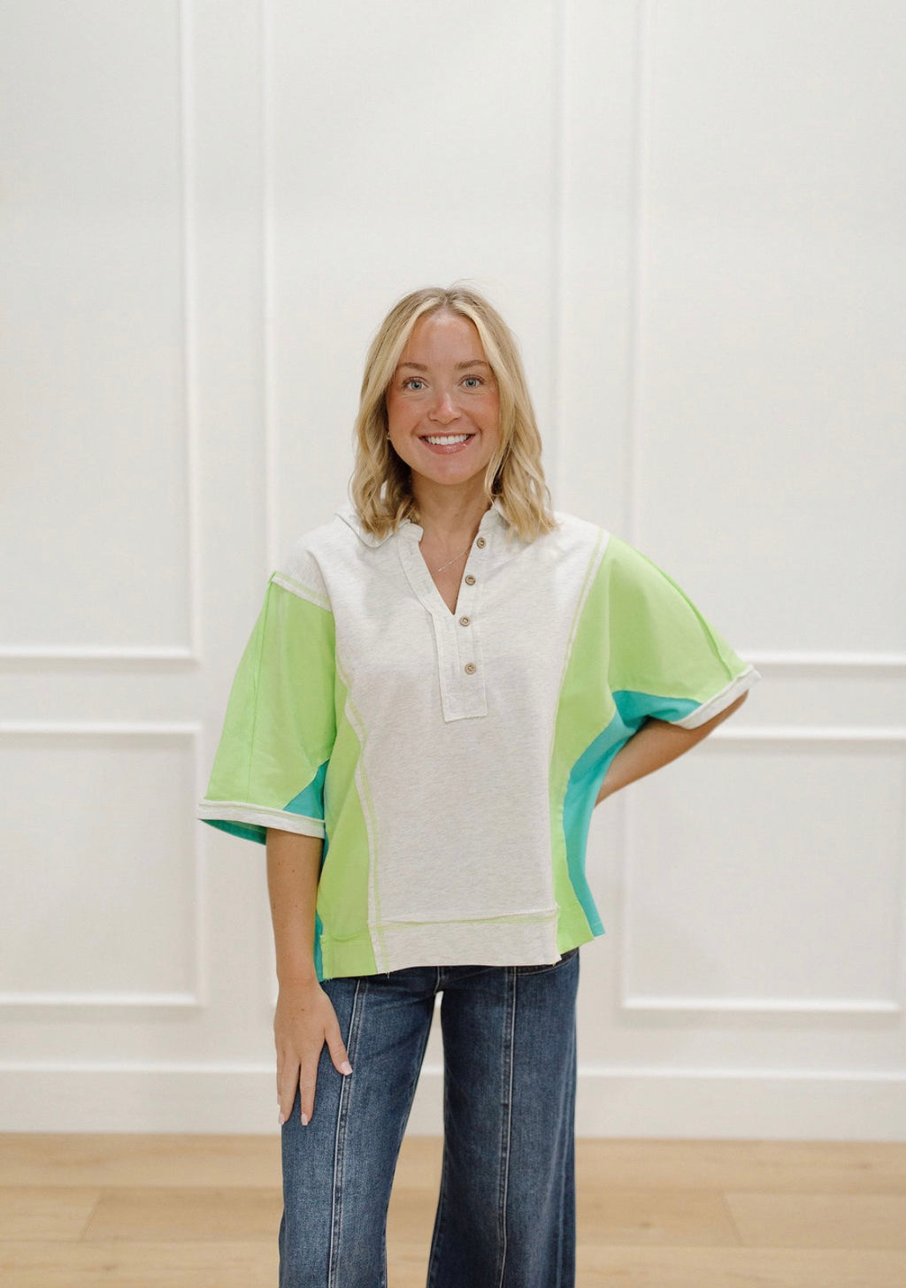 Neon Tide Top
