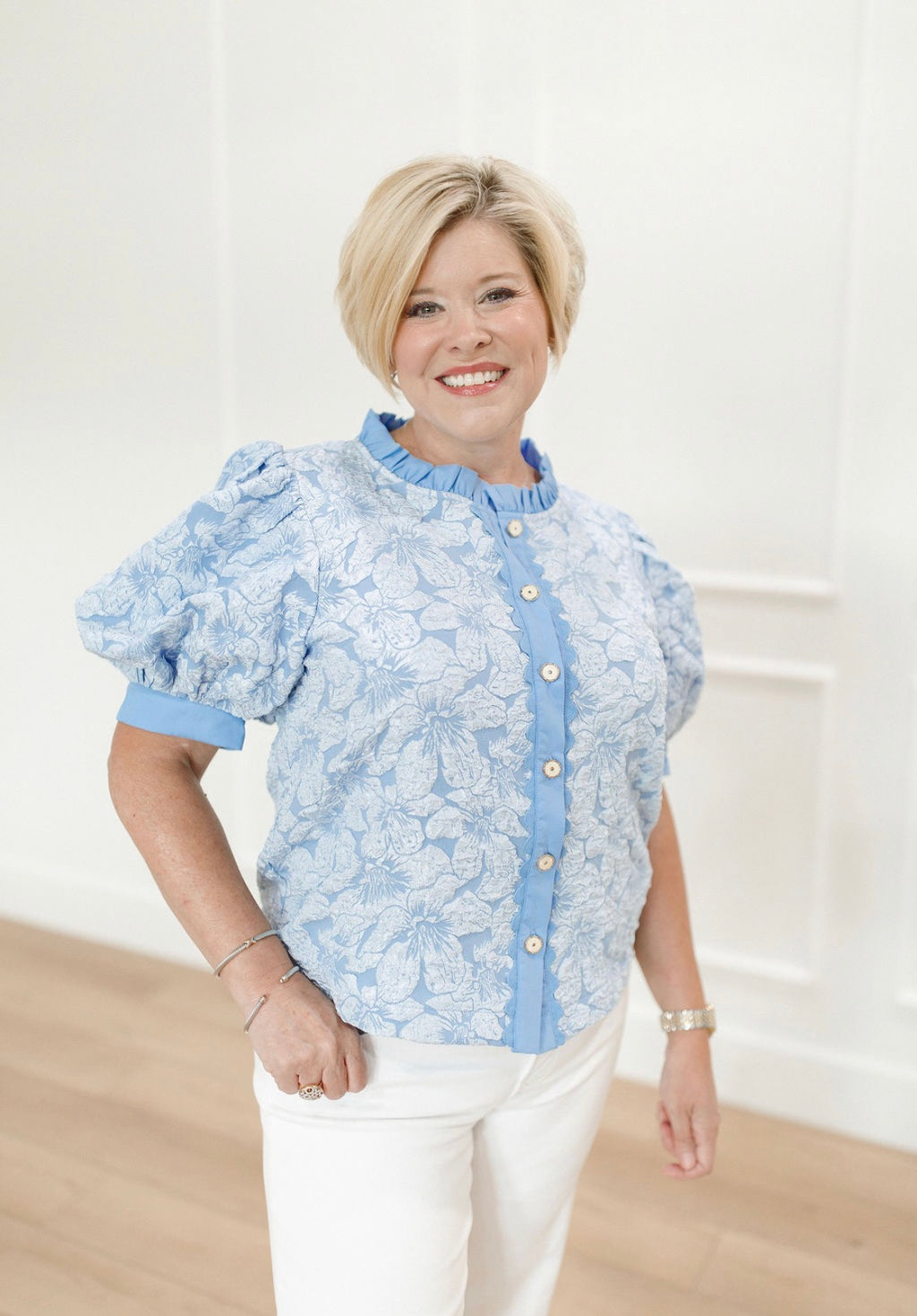 Blue Briar Blouse