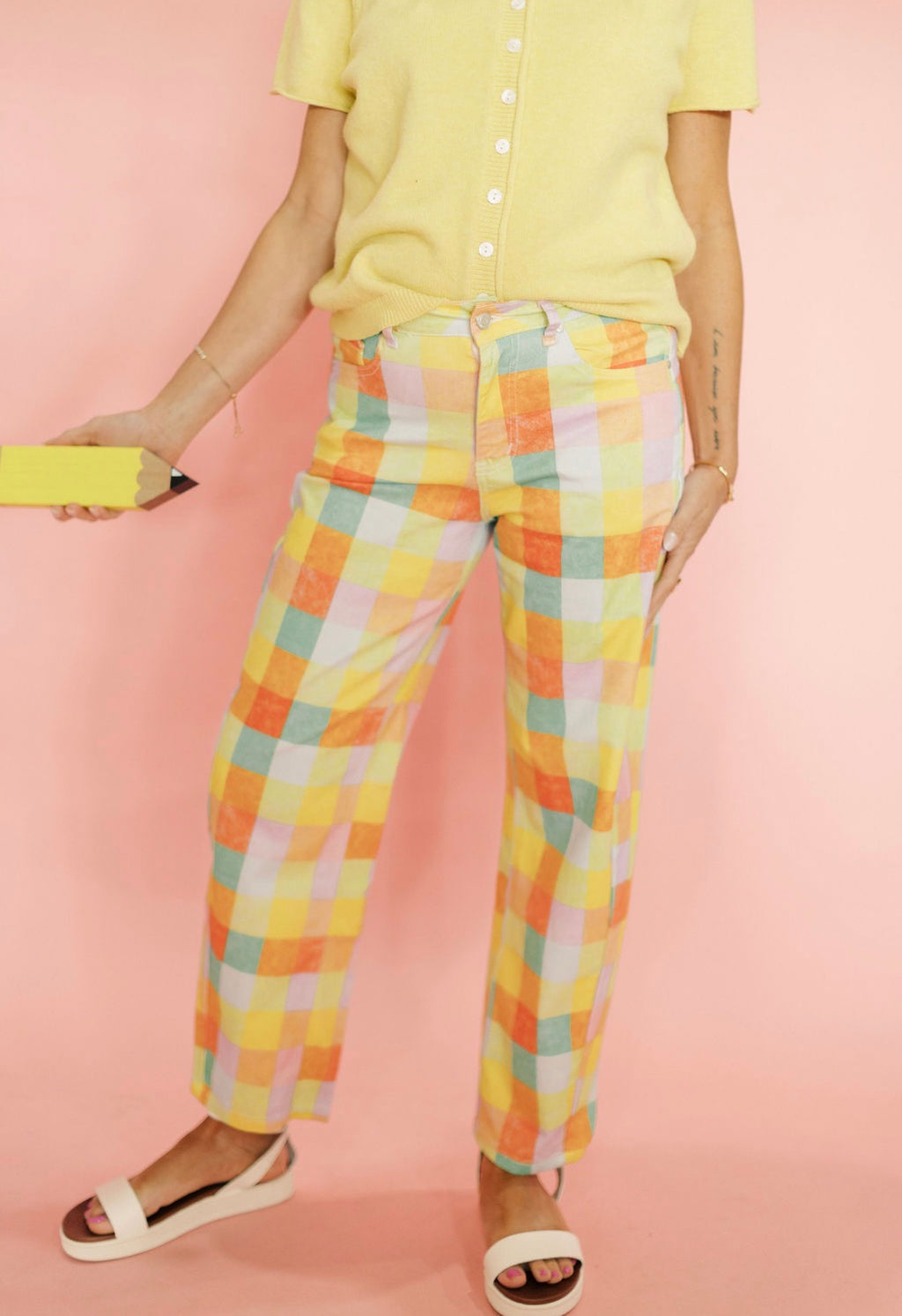 Groovy Grid Pants