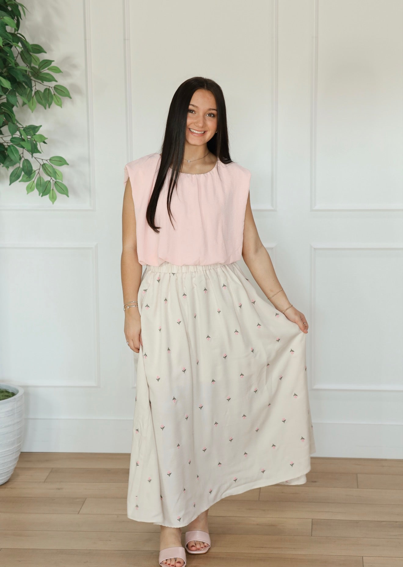 Blossom Thread Skirt