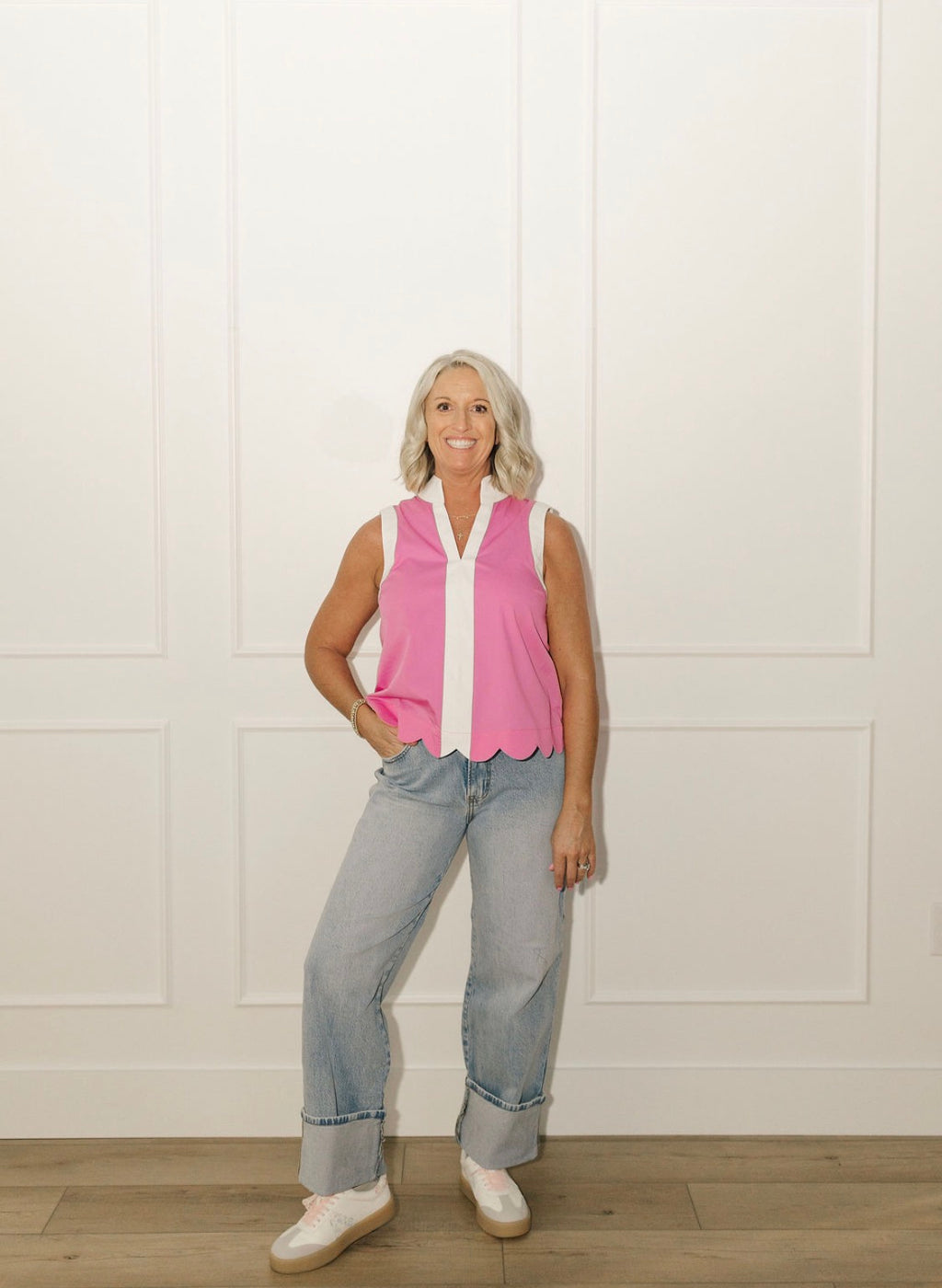 Pretty in Trim Blouse
