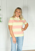 Peach Mimosa Top