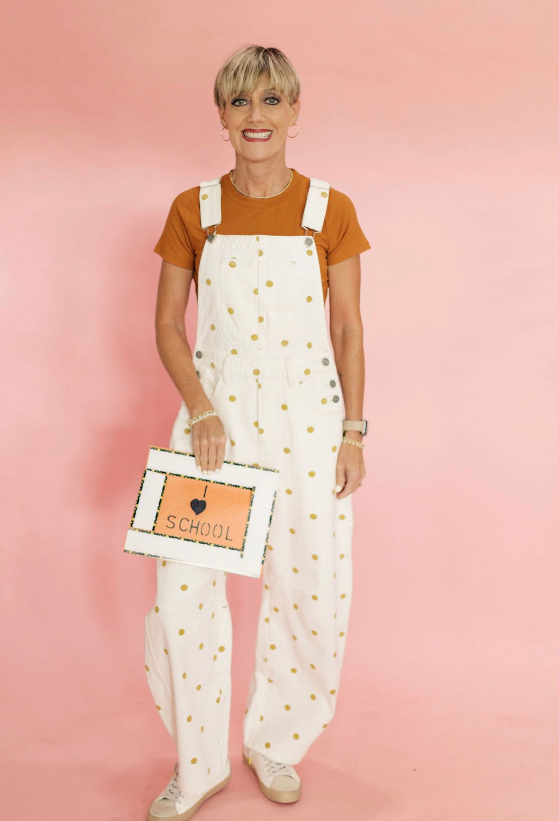 Dipped in Gold Overalls