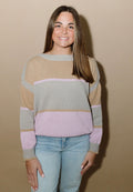 Lavender Drift Sweater