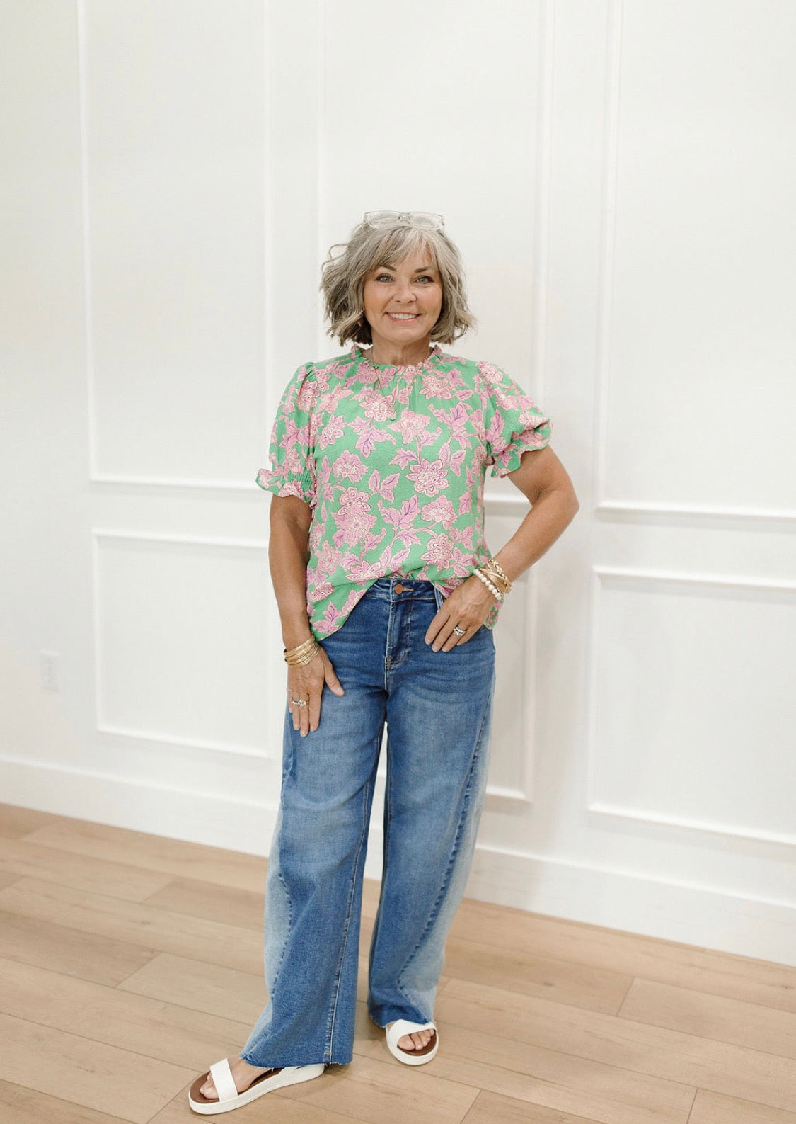 Pink Blossom Blouse