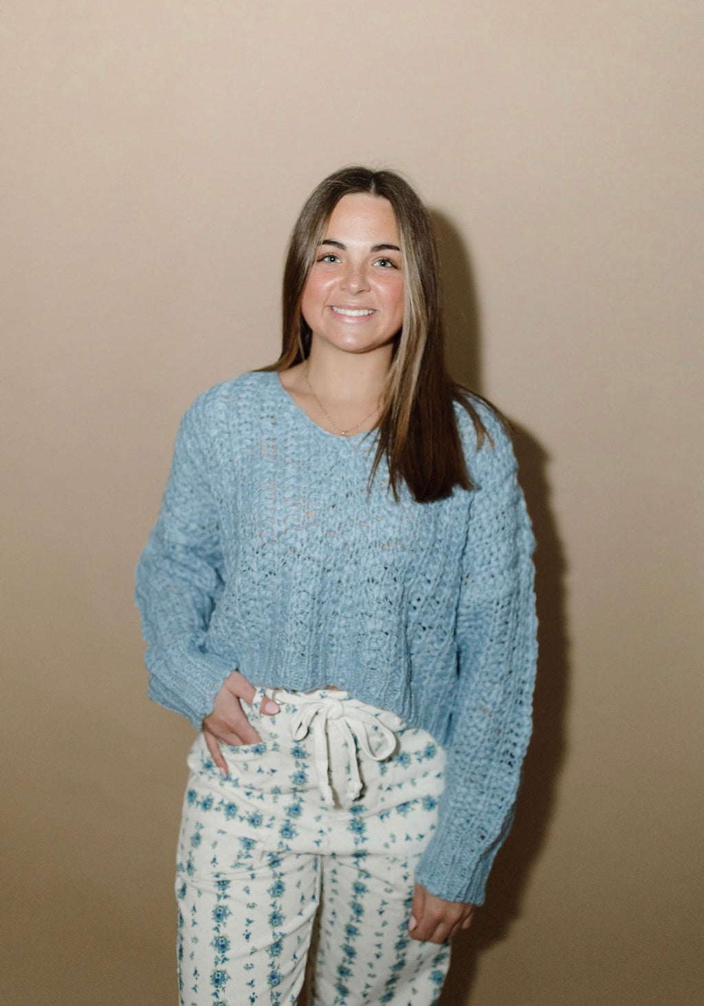 Cloudbound Cable Knit Sweater