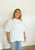 Bayview Striped Crew