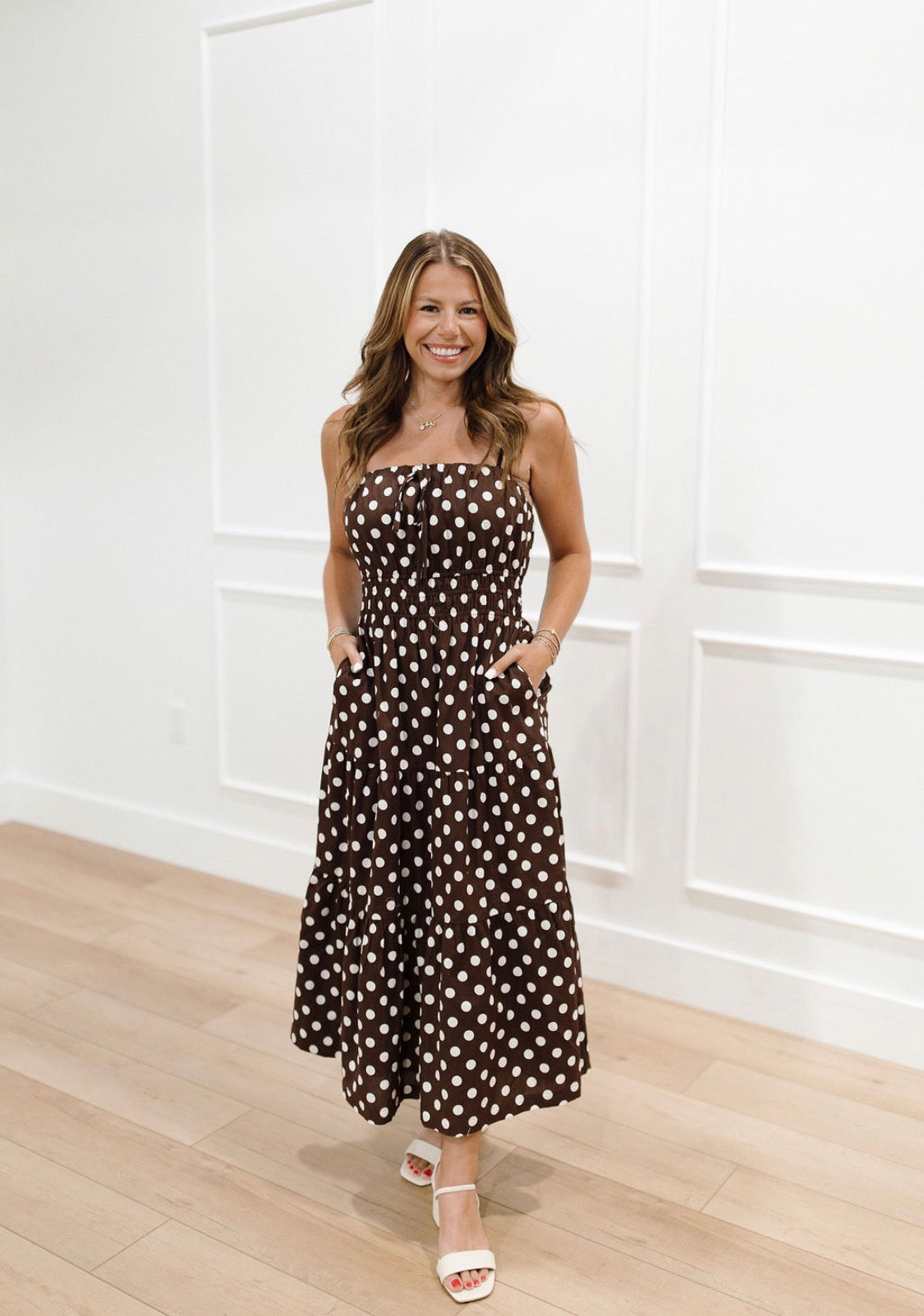 Old Soul Polka Dress