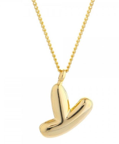 Do Everything In Love Initial Necklace