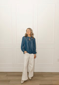 Chambray Charm Blouse