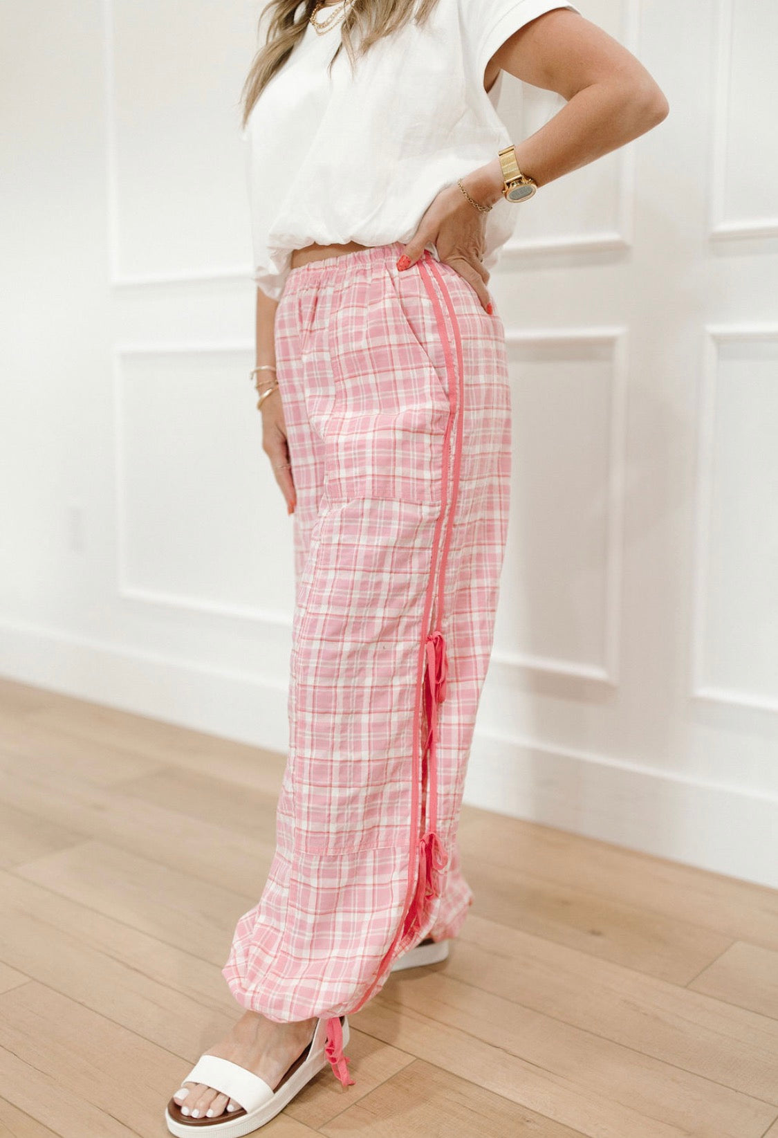 Flirt & Flow Side Slit Pants
